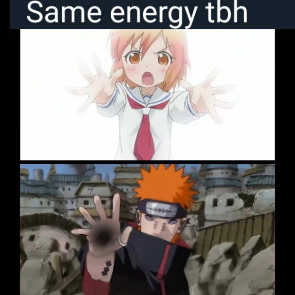 potret meme Shinra Tensei (reddit.com/user/Edgeofthelords)