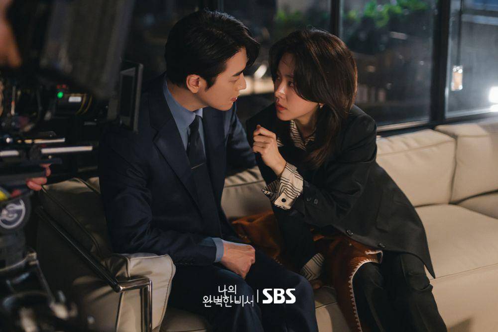 potret behind the scene drakor Love Scout (instagram.com/sbsdrama.official)