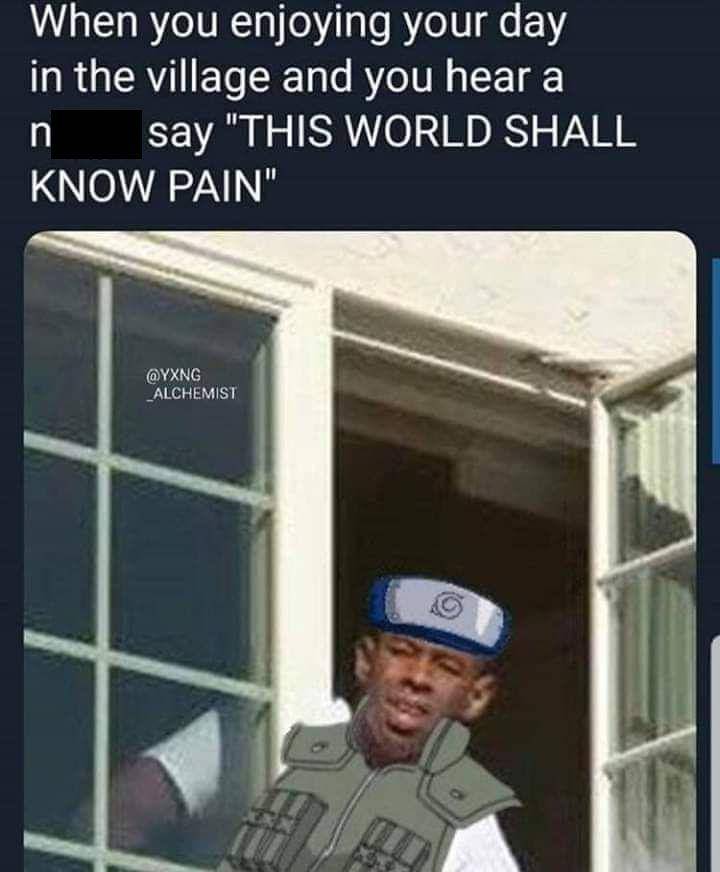 potret meme Pain Shinra Tensei (reddit.com/user/eXxPLoSsiVe_DeRE)