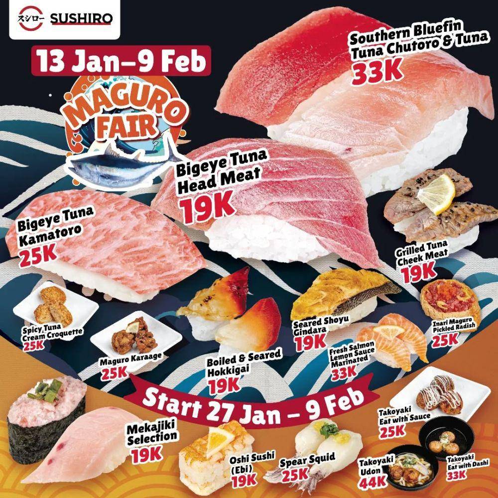 Promo Sushiro Februari 2025 (instagram.com/sushiroindonesia)