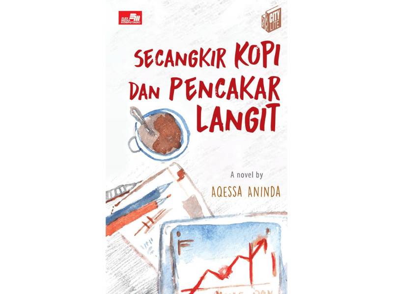 Sampul buku Secangkir Kopi dan Pencakar Langit. (Dok. Goodreads.com)