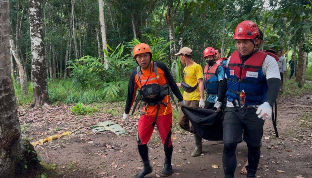 Lansia Hilang di Sungai Enim Ditemukan Meninggal Dunia