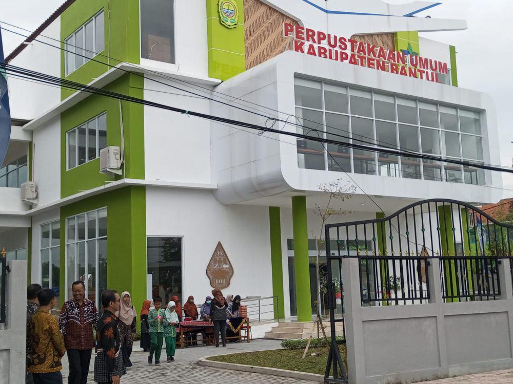 Nilainya Rp10 M, Ini Gedung Perpustakaan Umum Bantul yang Baru