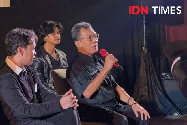Keenan Nasution (kanan) dalam konferensi pers pada Kamis (30/1/2025) (IDN Times/Elizabeth Chiquita)