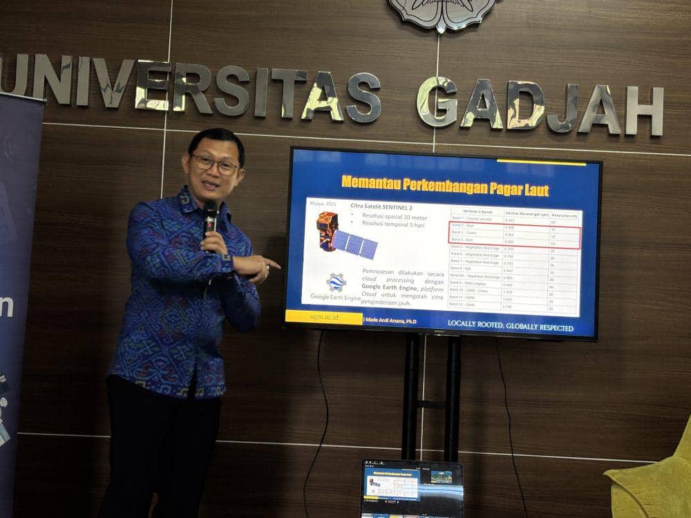 Dosen Teknik Geodesi Universitas Gadjah Mada (UGM), I Made Andi Arsana. (IDN Times/Herlambang Jati Kusumo)