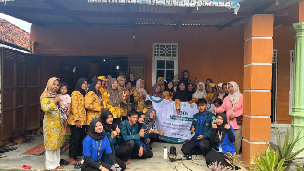 Inovasi Mahasiswa KKN Unila, Sulap Limbah Oli jadi Kompor Listrik