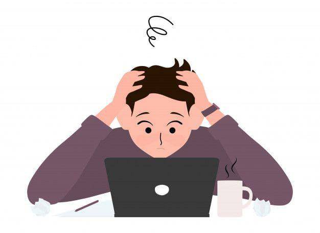 Stress akibat PHK by Pinterest