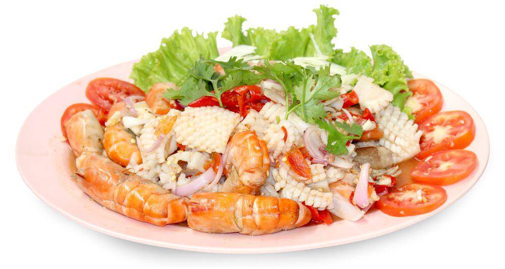 ilustrasi seafood (pixabay.com/noktao)