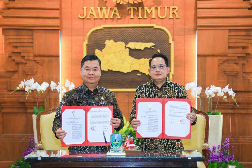 Pemprov Jatim dan DKI Jakarta Kerja Sama Bidang Pangan hingga SDM