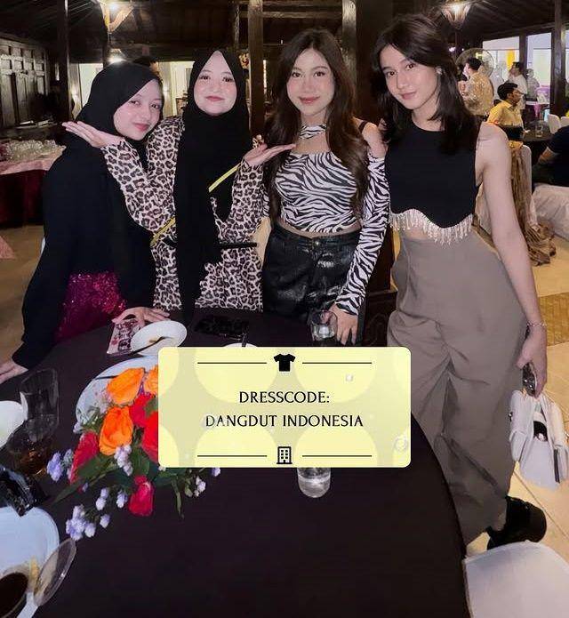 potret tamu artis di ulang tahun Ummi Quarry (instagram.com/keisyalevronka)