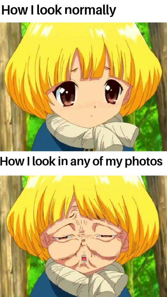 potret meme Suika Dr. Stone (reddit.com/user/anime8)