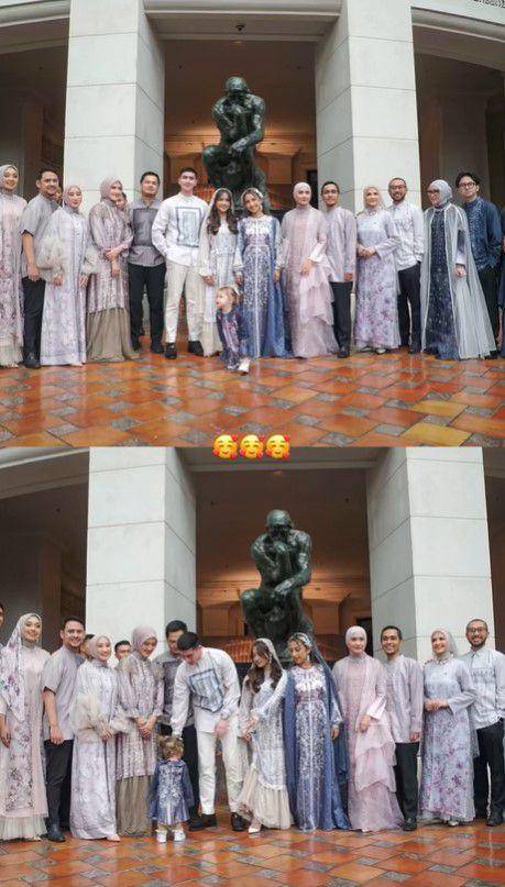 Fuji dan Verrell Bramasta catwalk (Instagram.com/bramastavrl)