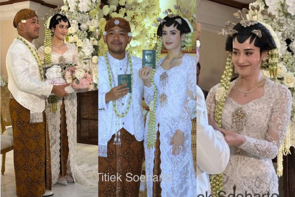 9 Ide Kebaya dan Makeup Pernikahan Andrea Scherer, Menantu Ari Sigit