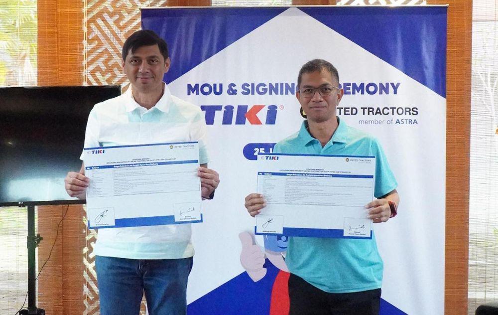 United Tractors Kembali Tunjuk TIKI untuk Jadi Mitra Kurir Logistik
