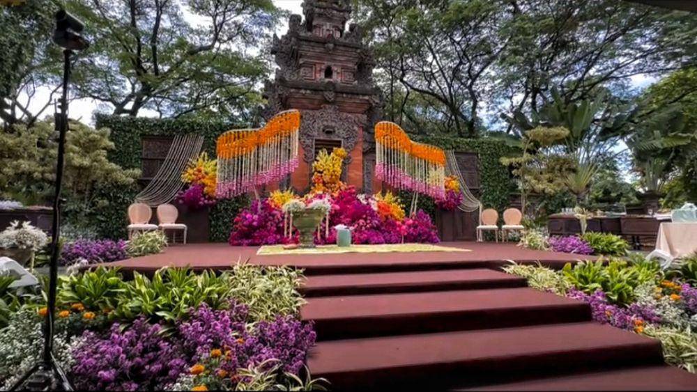 Pernikahan Haryo Putra, cicit Soeharto. (Instagram.com/stupacaspea)