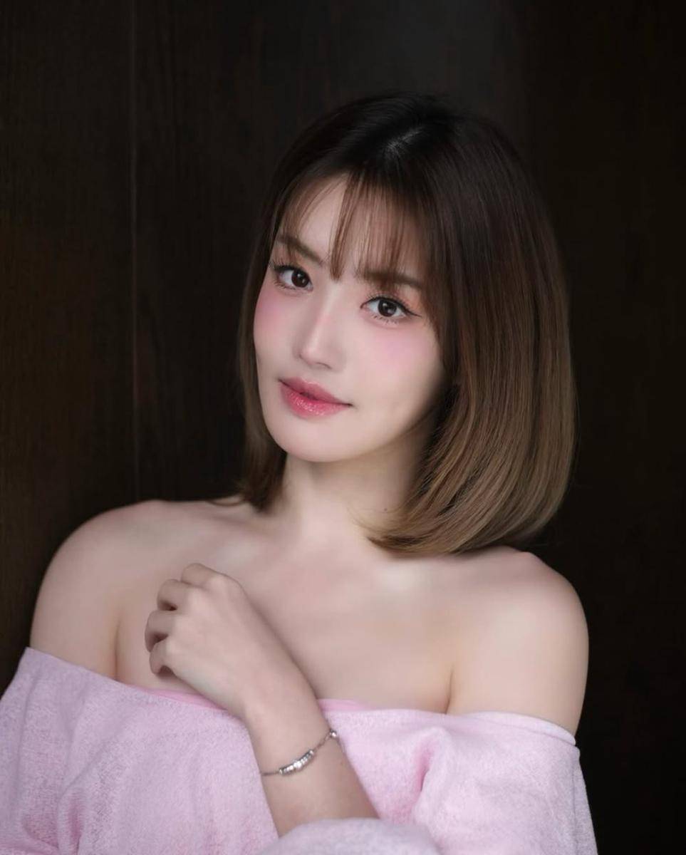potret ide medium hingga long hair ala Grand Kornpassorn (instagram.com/gracekanklao)