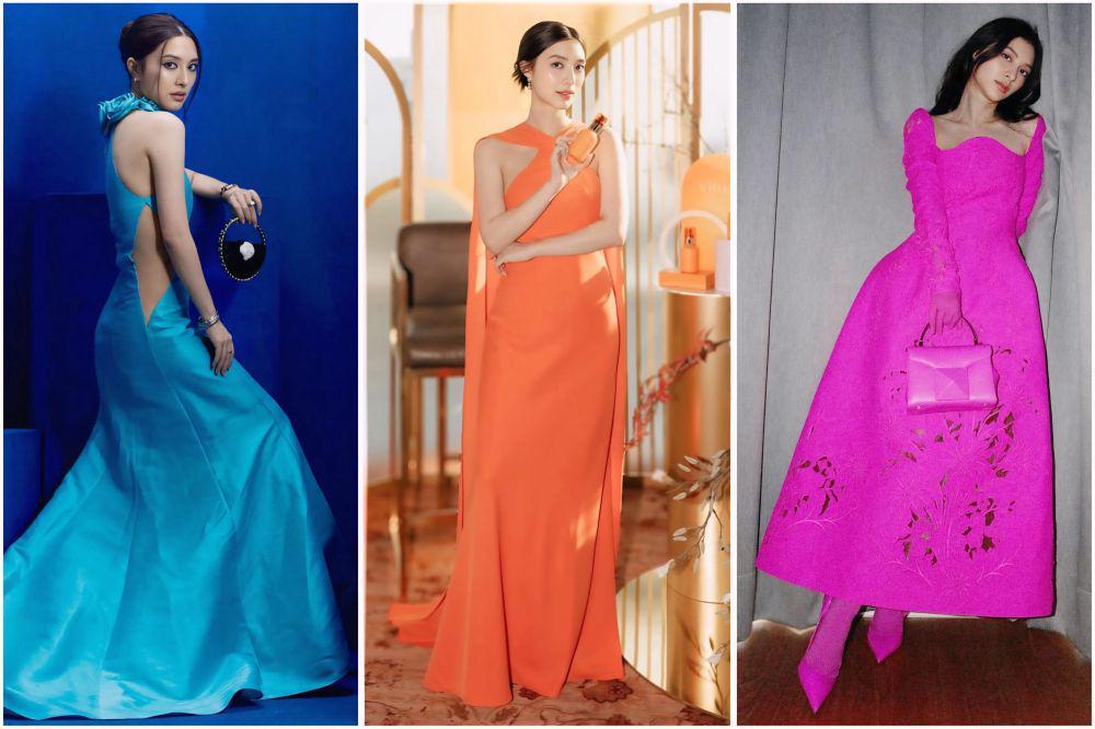 8 Ide Gaun Pesta Monokrom ala Mew Nittha, Simple tapi Stand Out!