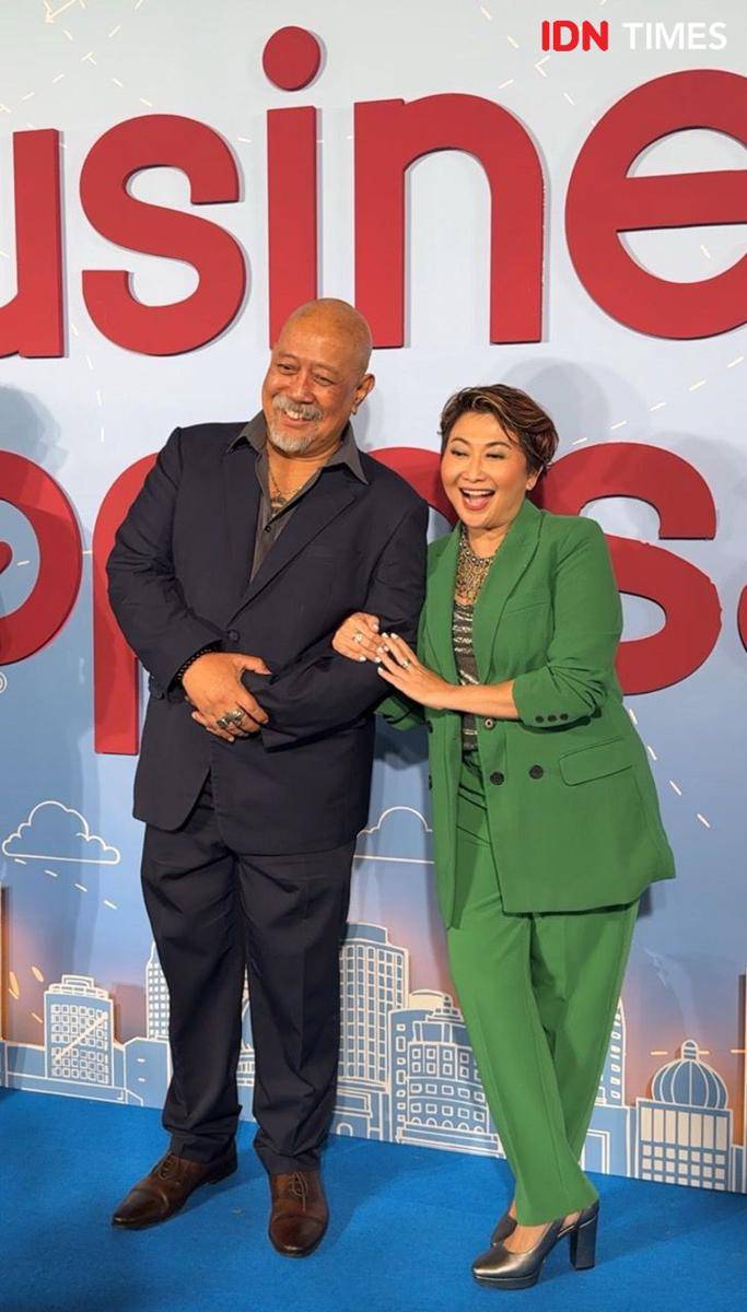 potret para pemain di Gala premiere film remake A Business Proposal pada Jumat (31/1/2025) (IDN Times/Elizabeth Chiquita)