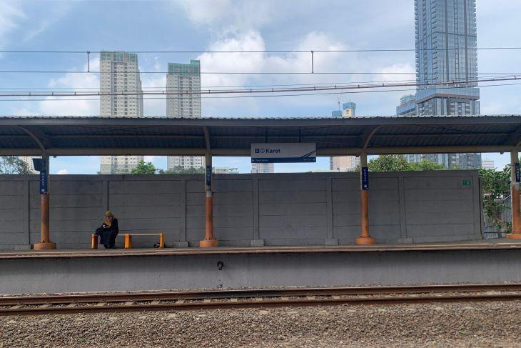Stasiun Karet Masih Beroperasi Sampai Lebaran