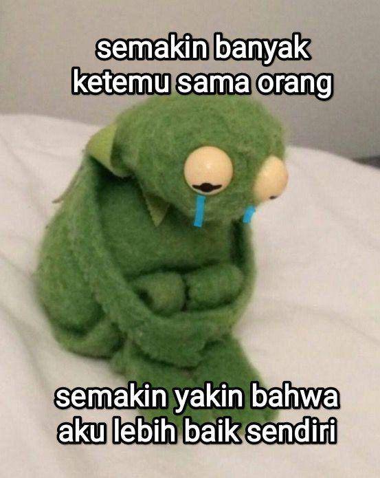 Meme hal yang bikin gelisah (x.com/halupulisi)