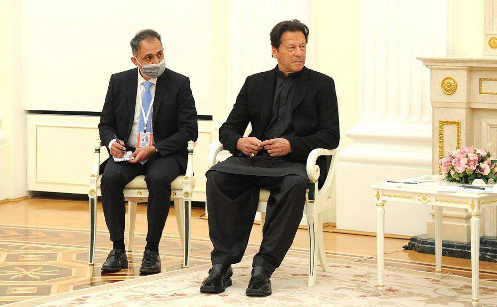 Imran Khan saat menjabat Perdana Menteri Pakistan dalam kunjungan ke Rusia pada tahun 2022. (commons.wikimedia.org/Presidential Executive Office of Russia)