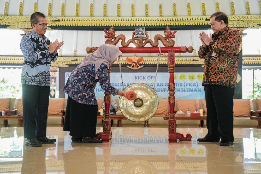 Kick off Pemeriksaan Kesehatan Gratis (PKG) Hari Ulang Tahun. (Dok. Istimewa)
