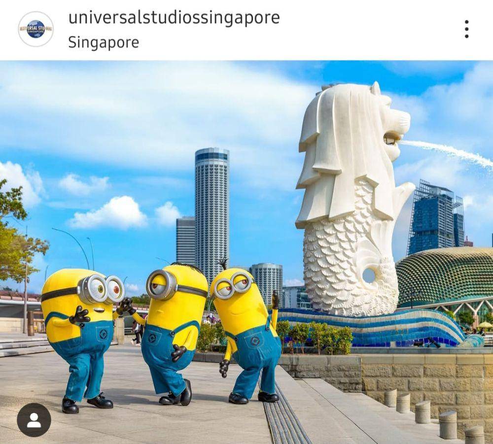 Minion Land, Singapura (instagram.com/universalstudiossingapore)