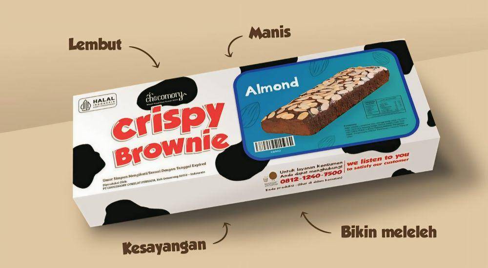 Crispy Brownie (instagram.com/chocomory)