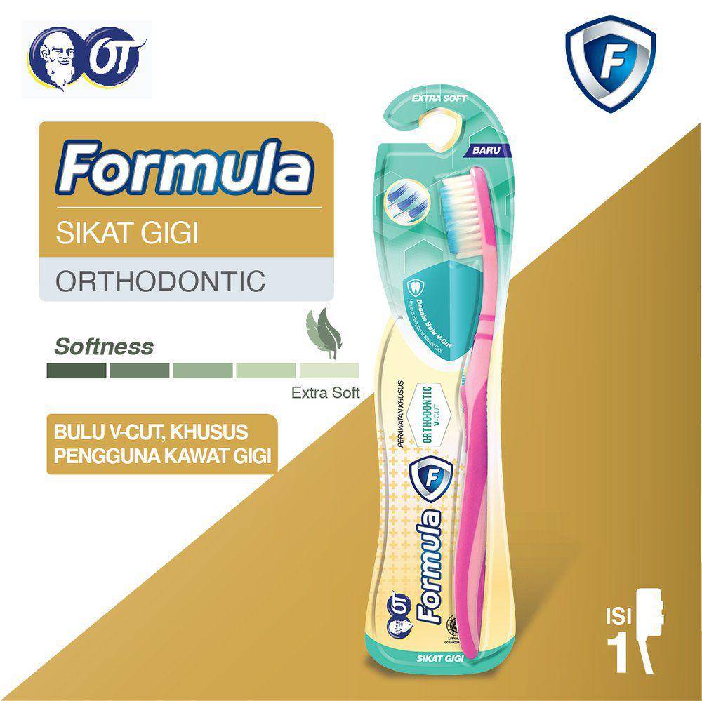 Formula Sikat Gigi Orthodontic (Pengguna Kawat Gigi) (formula.id)