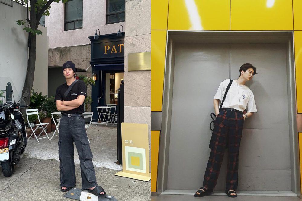 9 Ide Mix and Match Outfit Hitam ala Youngjae GOT7, Swag!