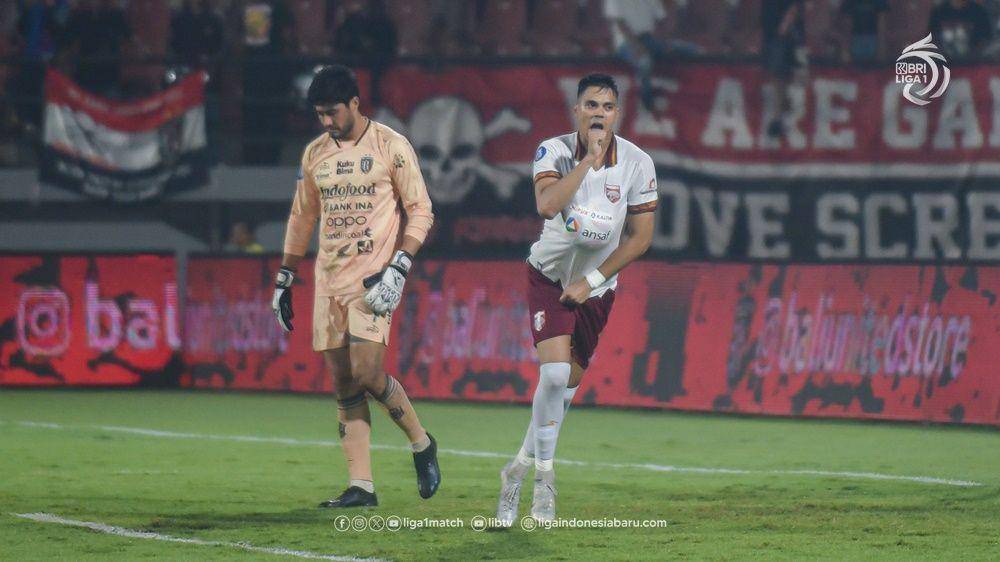 Striker Borneo FC, Matheus Pato, diharapkan mampu tampil tajam saat jumpa PS Sleman. (Dok. PT LIB)