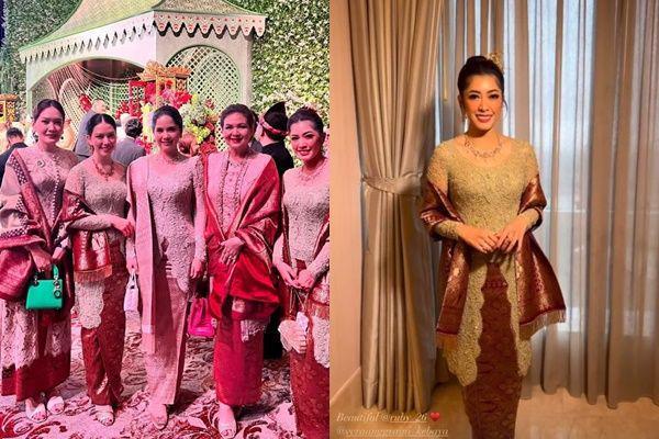 7 Potret Annisa Pohan dan Aliya Rajasa di Pernikahan Rasyid Rajasa