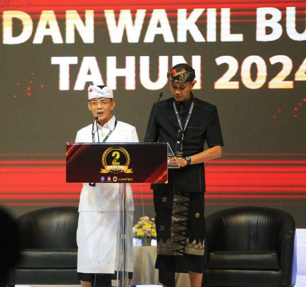 Bupati dan Wakil Bupati Klungkung terpilih, Made Satria dan Tjok Surya. (Dok. IDN Times/istimewa)