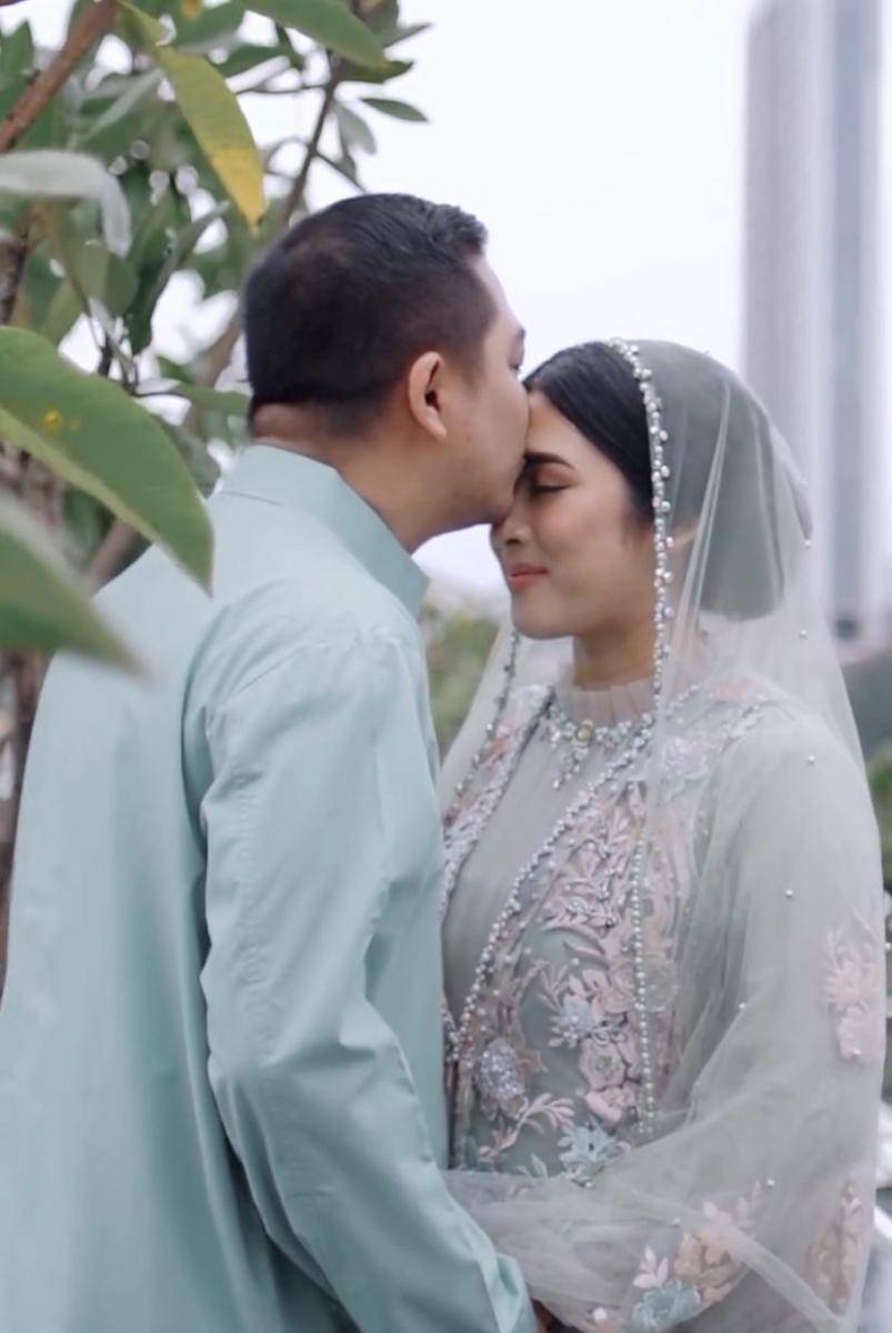 potret pengajian empat bulan kehamilan Indi Arisa, istri Ade Govinda (Instagram.com/ade_govinda)