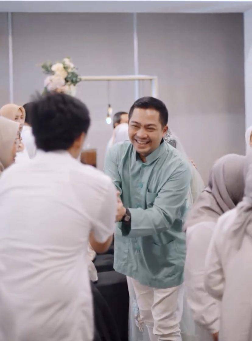 potret pengajian empat bulan kehamilan Indi Arisa, istri Ade Govinda (Instagram.com/ade_govinda)