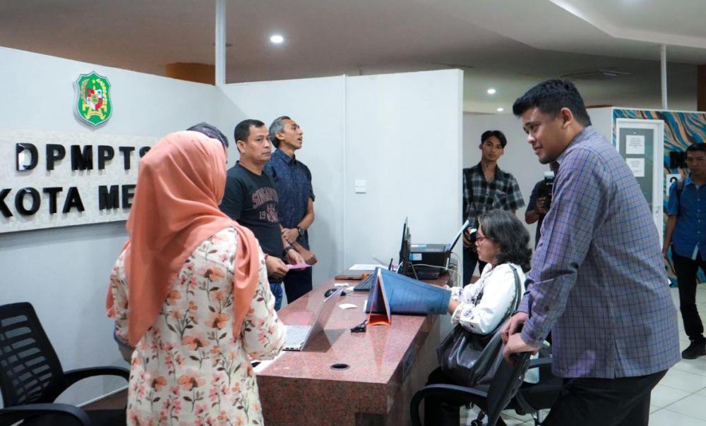 Tinjau Pelayanan PBG, Bobby Tekankan Kemudahan dan Kecepatan