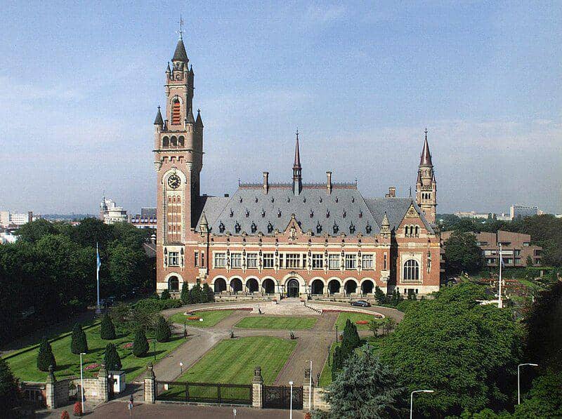 Gedung Mahkamah Internasional di Den Haag, Belanda (common.wikimedia.org/International Court of Justice)
