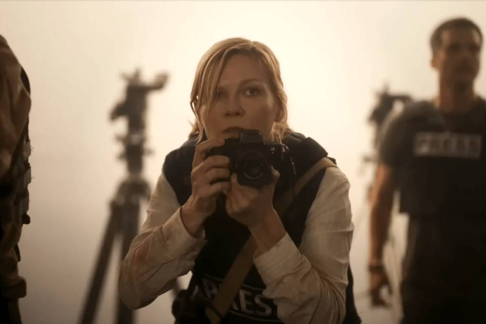 Kirsten Dunst sebagai Lee Smith (dok. A24/Civil War)