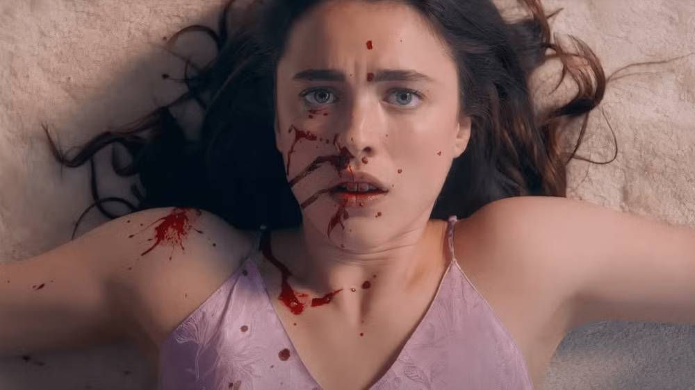 Margaret Qualley dalam The Substance (dok. MUBI/The Substance)