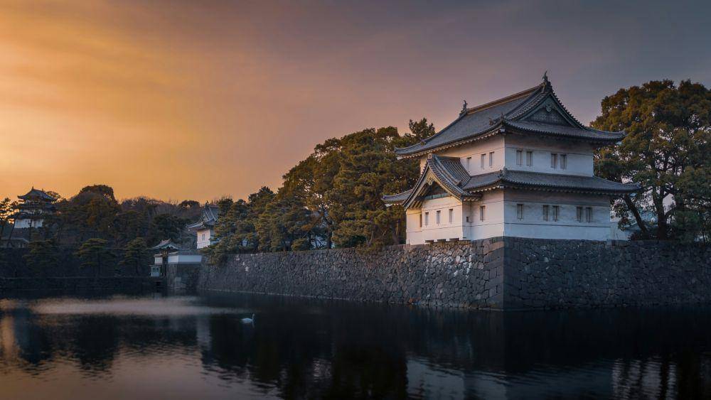 Potret Tokyo Imperial Palace di Jepang. (unsplash.com/Pierre Blaché)