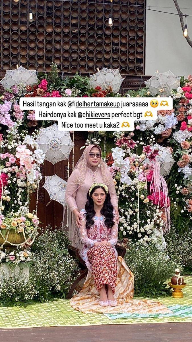 Pengajian dan siraman Ochi Rosdiana (instagram.com/olgavsrmakeup)