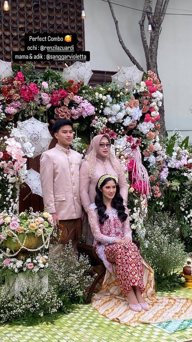 Pengajian dan siraman Ochi Rosdiana (instagram.com/olgavsrmakeup)
