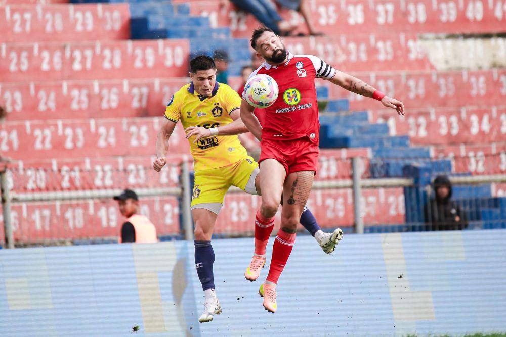 Pemain Persik Kediri saat melawan Barito Putera. IDN Times/ istimewa