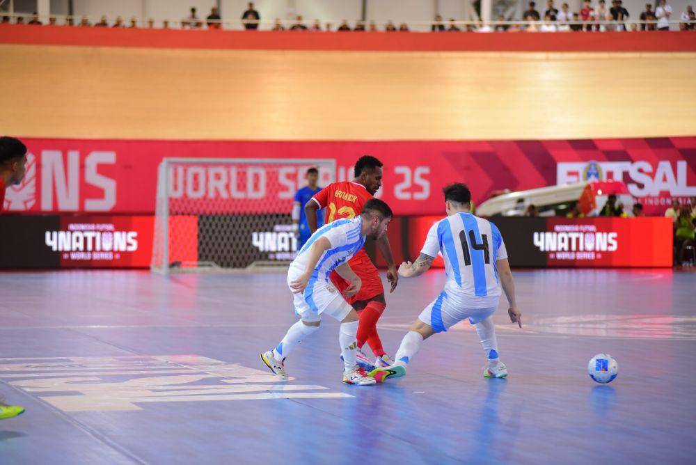 Timnas Futsal Indonesia Tuai Pujian Meski Dibekuk Argentina