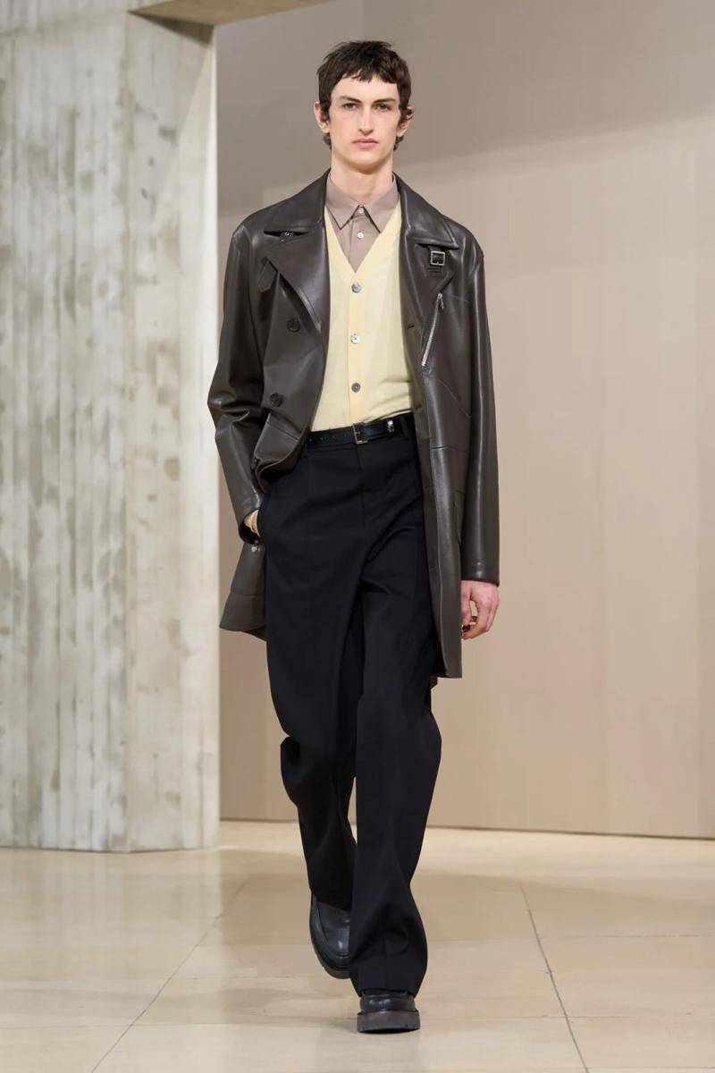 Hermès F/W 2025-26 di Paris Fashion Week Menswear (dok. Hermès)