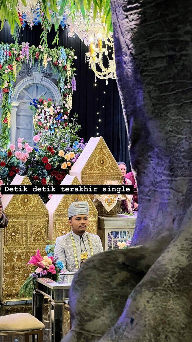 Akad nikah Ochi Rosdiana dan Luthfi Arif (Instagram.com/hanahaho)