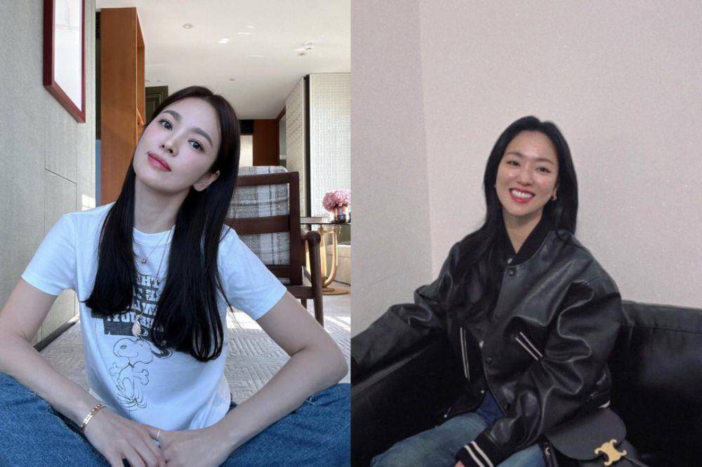 Song Hye-kyo dan Jeon Yeo-been (instagram.com/kyo1122 | instagram.com/jeon.yeobeen)
