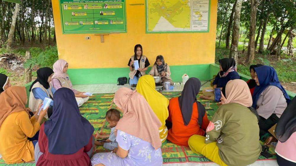 Inovasi Mahasiswa KKN Unila, Olah Pati Singkong jadi Gula Cair