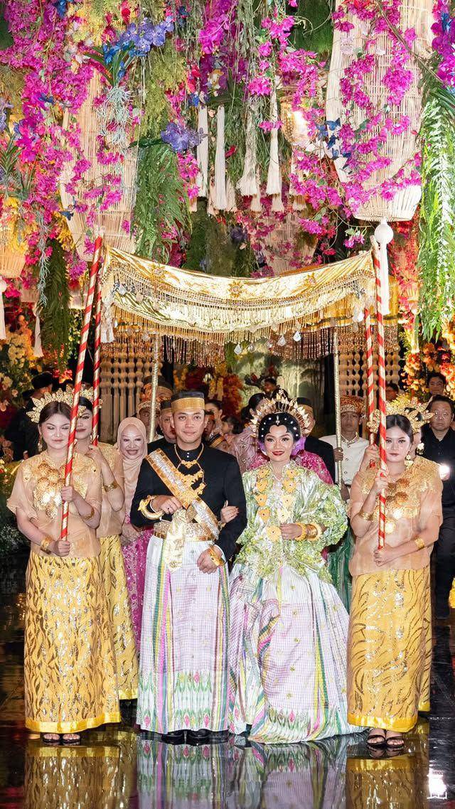 potret resepsi pernikahan Rasyid Rajasa dan Tamara Kalla (instagram.com/theleonardi)
