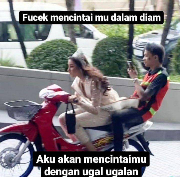 Meme kasmaran (x.com/urbearbrandmilk)